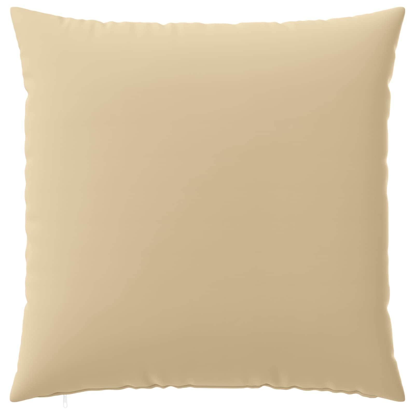vidaXL Cushion Cover 6 pcs HEERLEN Beige 80 x 80 cm Polyester 4