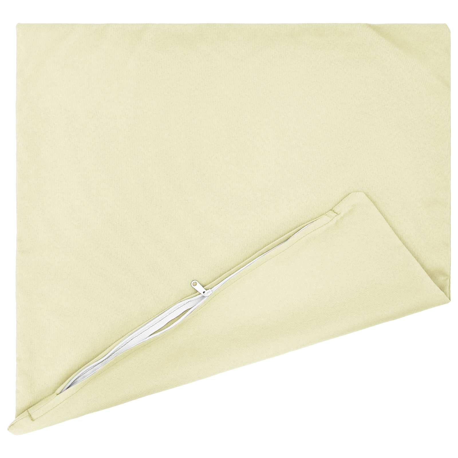 vidaXL Cushion Cover 6 pcs HEERLEN Cream 80 x 80 cm Polyester 5