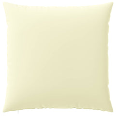 vidaXL Cushion Cover 6 pcs HEERLEN Cream 80 x 80 cm Polyester 4