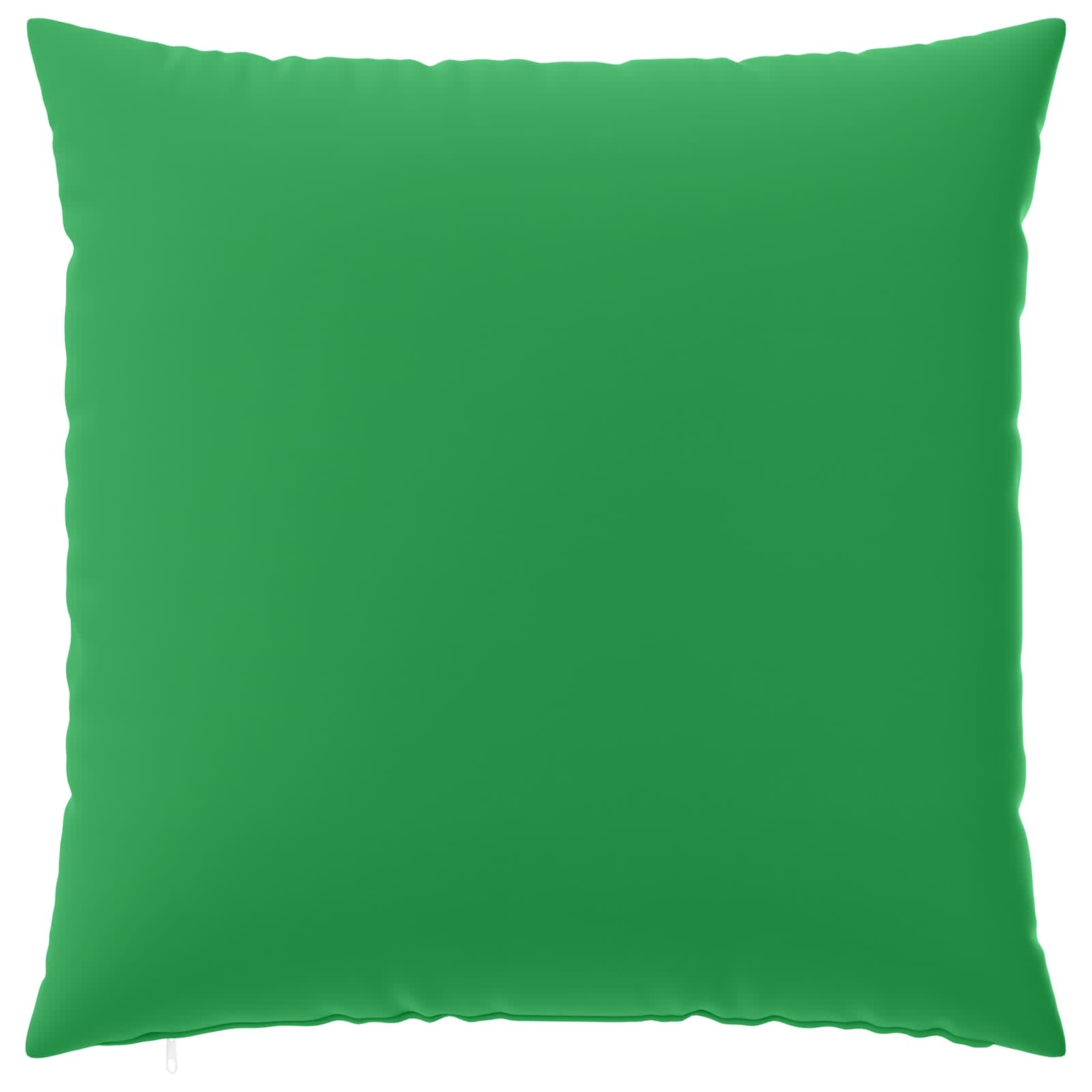 vidaXL Cushion Cover 6 pcs HEERLEN Green 80 x 80 cm Polyester 4