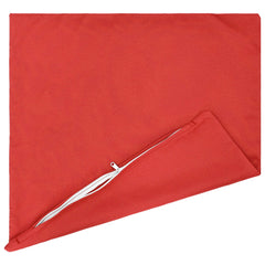 vidaXL Cushion Cover 6 pcs HEERLEN Red 80 x 80 cm Polyester 5