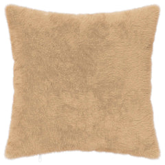 vidaXL Cushion Cover 6 pcs HEERLEN Cream 80 x 80 cm Faux Rabbit Fur 3