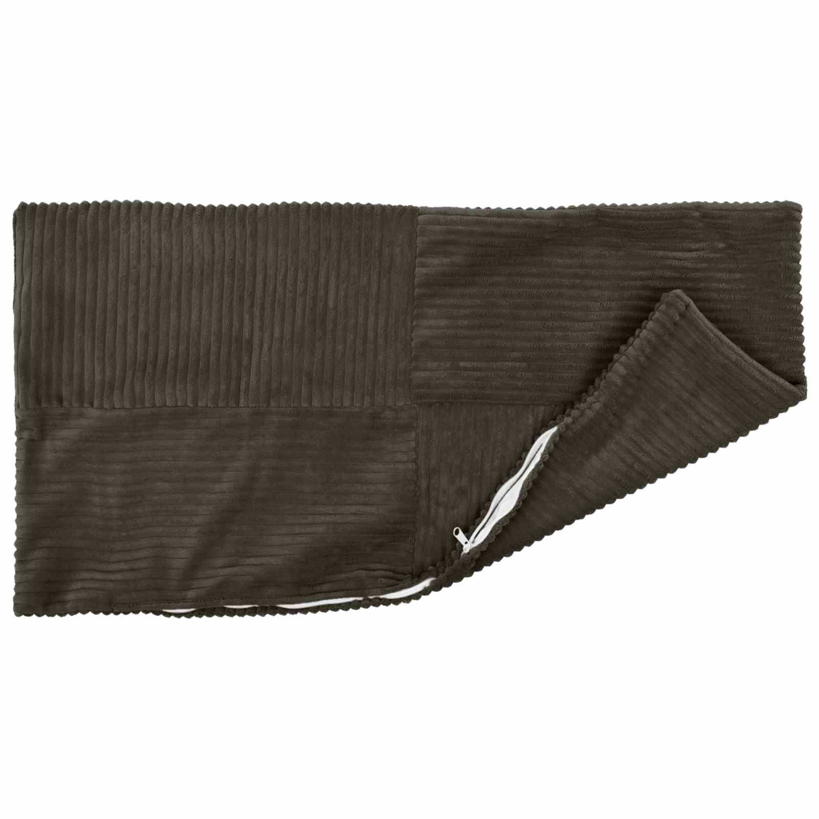 vidaXL Cushion Cover 6 pcs ALMELO Anthracite 40 x 60 cm Corduroy 3