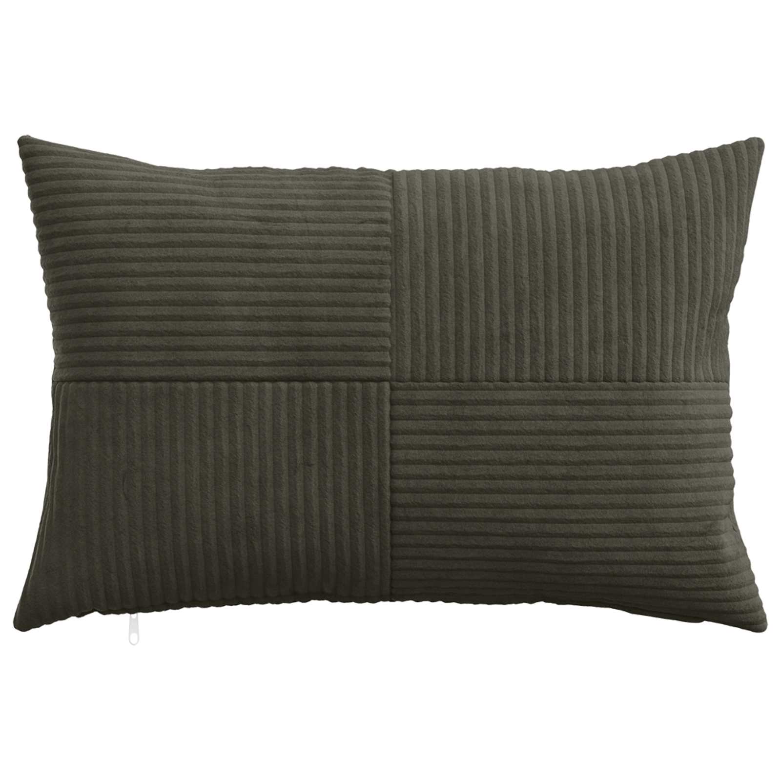 vidaXL Cushion Cover 6 pcs ALMELO Anthracite 40 x 60 cm Corduroy 2