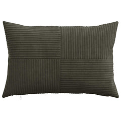 vidaXL Cushion Cover 6 pcs ALMELO Anthracite 40 x 60 cm Corduroy 2