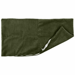 vidaXL Cushion Cover 6 pcs ALMELO Green 40 x 60 cm Corduroy 3