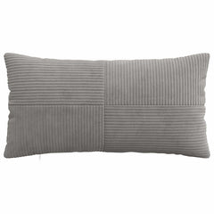 vidaXL Cushion Cover 6 pcs ALMELO Light Grey 40 x 70 cm Corduroy 2