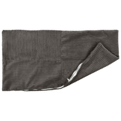 vidaXL Cushion Cover 6 pcs ALMELO Dark Grey 40 x 70 cm Corduroy 3