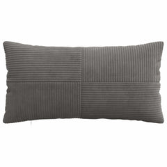vidaXL Cushion Cover 6 pcs ALMELO Dark Grey 40 x 70 cm Corduroy 2