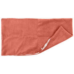 vidaXL Cushion Cover 6 pcs ALMELO Red Orange 40 x 70 cm Corduroy 3