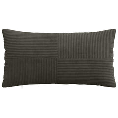 vidaXL Cushion Cover 6 pcs ALMELO Anthracite 40 x 70 cm Corduroy 2