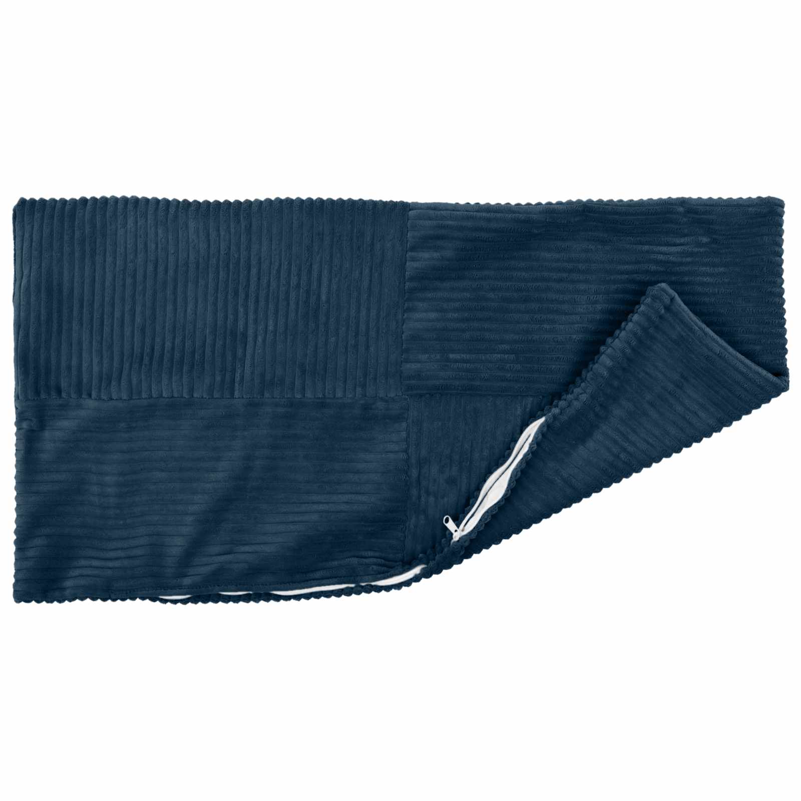 vidaXL Cushion Cover 6 pcs ALMELO Navy Blue 40 x 70 cm Corduroy 3