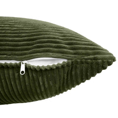 vidaXL Cushion Cover 6 pcs ALMELO Green 40 x 70 cm Corduroy 5
