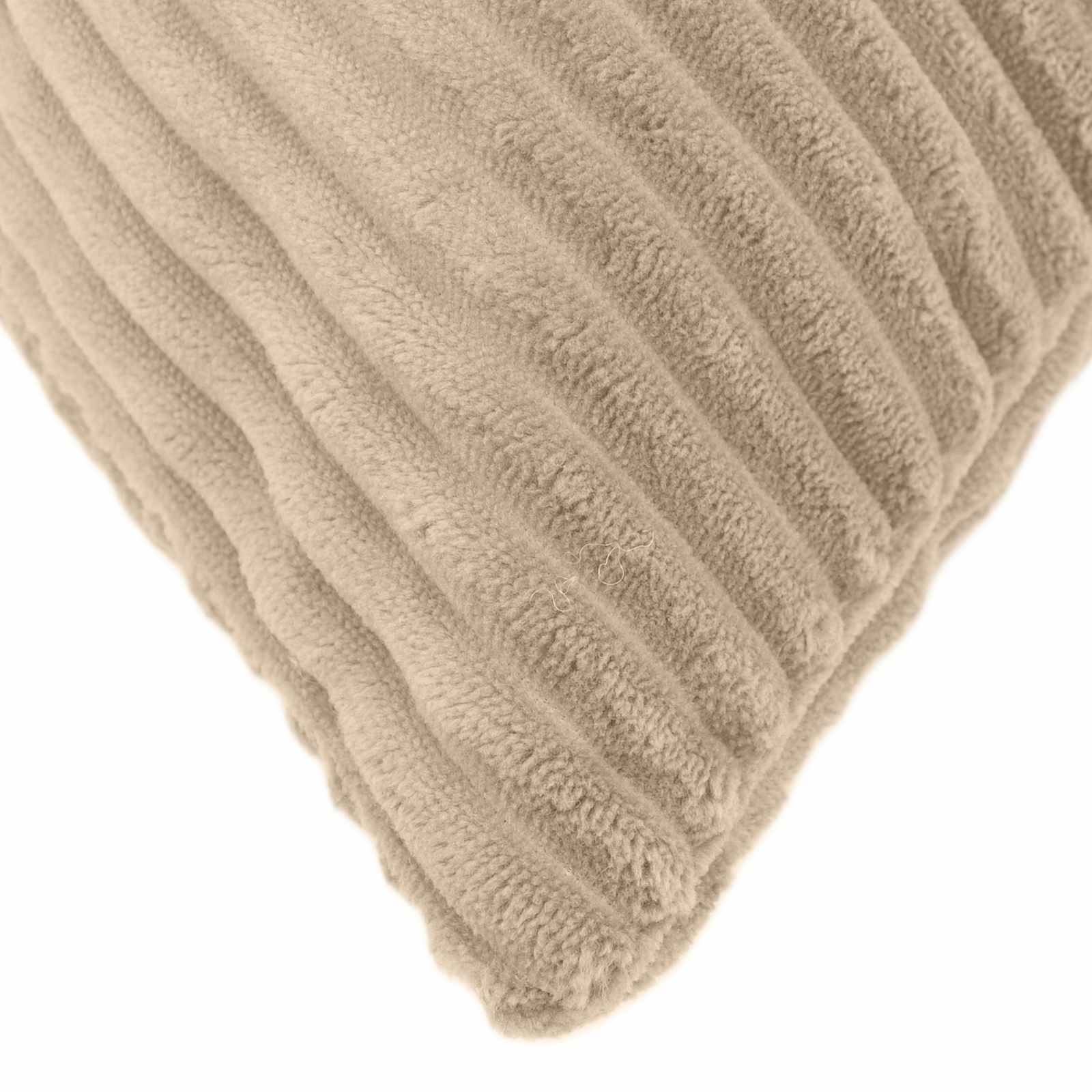 vidaXL Cushion Cover 6 pcs ALMELO Taupe 40 x 70 cm Corduroy 4