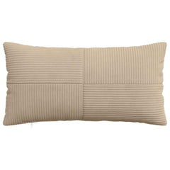 vidaXL Cushion Cover 6 pcs ALMELO Taupe 40 x 80 cm Corduroy 2