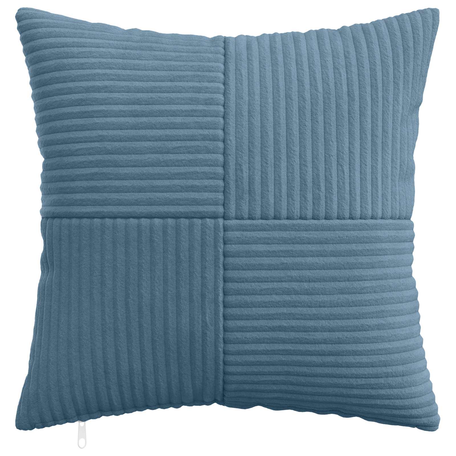 vidaXL Cushion Cover 6 pcs ALMELO Blue 50 x 50 cm Corduroy 2