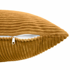 vidaXL Cushion Cover 6 pcs ALMELO Yellow 50 x 50 cm Corduroy 5