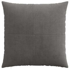 vidaXL Cushion Cover 6 pcs ALMELO Dark Grey 55 x 55 cm Corduroy 2