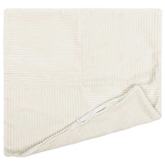vidaXL Cushion Cover 6 pcs ALMELO Cream 55 x 55 cm Corduroy 3