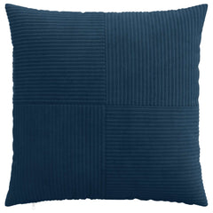 vidaXL Cushion Cover 6 pcs ALMELO Navy Blue 55 x 55 cm Corduroy 2