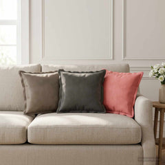 vidaXL Cushion Cover 12 pcs HOUTEN Pink 40 x 40 cm Velvet 1