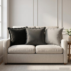 Throw Pillow HOUTEN 40 x 40 cm Polyester 12 pcs Anthracite