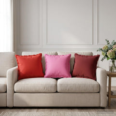 Throw Pillow HOUTEN Polyester Pink