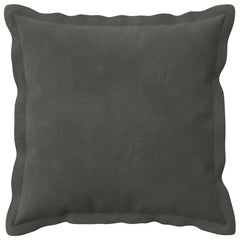 vidaXL Cushion Cover 12 pcs HOUTEN Dark Grey 40 x 40 cm Velvet 3