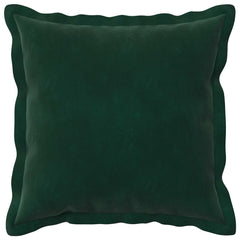 vidaXL Cushion Cover 12 pcs HOUTEN Dark Green 40 x 40 cm Velvet 3