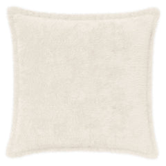 vidaXL Cushion Cover 12 pcs HOUTEN White 40 x 40 cm Faux Rabbit Fur 3