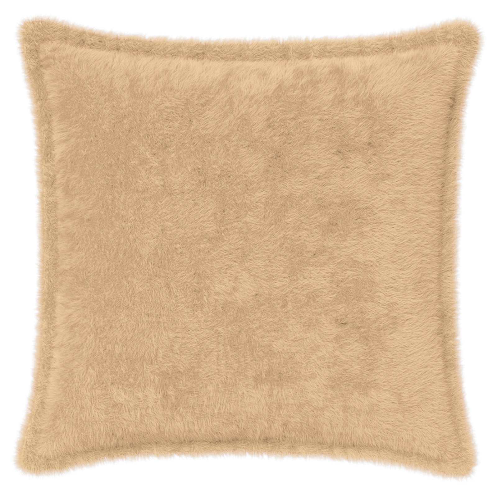 vidaXL Cushion Cover 12 pcs HOUTEN Cream 40 x 40 cm Faux Rabbit Fur 3