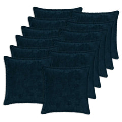 vidaXL Cushion Cover 12 pcs HOUTEN Navy Blue 40 x 40 cm 2