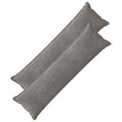 vidaXL Cushion Cover 2 pcs HOUTEN Dark Grey 40 x 145 cm 2