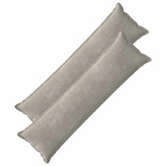 vidaXL Cushion Cover 2 pcs HOUTEN Light Grey 40 x 145 cm 2