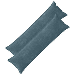 vidaXL Cushion Cover 2 pcs HOUTEN Blue 40 x 145 cm Chenille Fabric 2