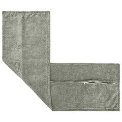 vidaXL Cushion Cover 2 pcs HOUTEN Green 40 x 145 cm Chenille Fabric 4