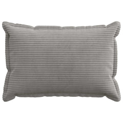 vidaXL Cushion Cover 6 pcs HOUTEN Light Grey 40 x 60 cm Corduroy 2