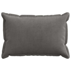 vidaXL Cushion Cover 6 pcs HOUTEN Dark Grey 40 x 60 cm Corduroy 2