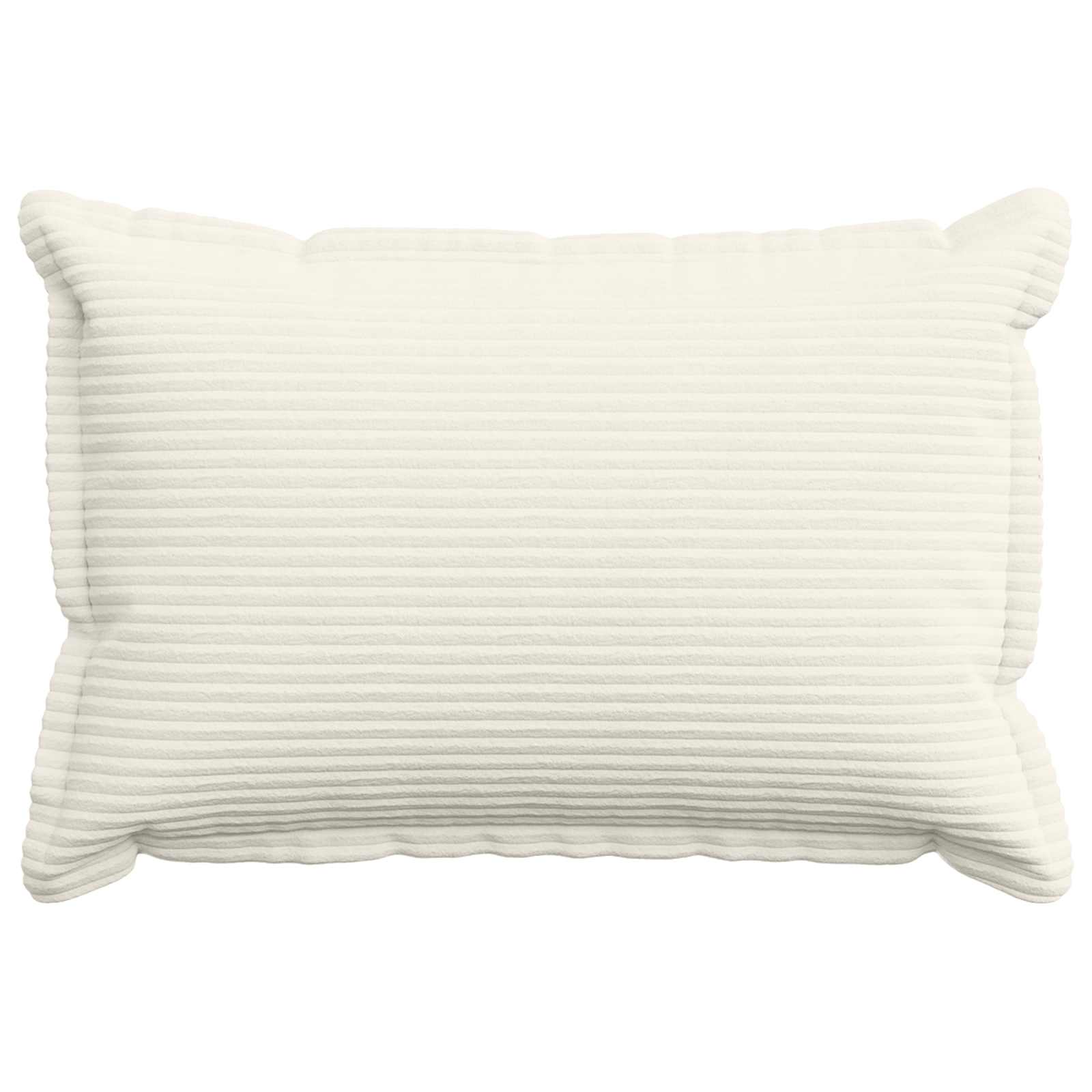 vidaXL Cushion Cover 6 pcs HOUTEN Cream 40 x 60 cm Corduroy 2