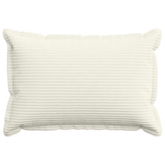 vidaXL Cushion Cover 6 pcs HOUTEN Cream 40 x 60 cm Corduroy 2
