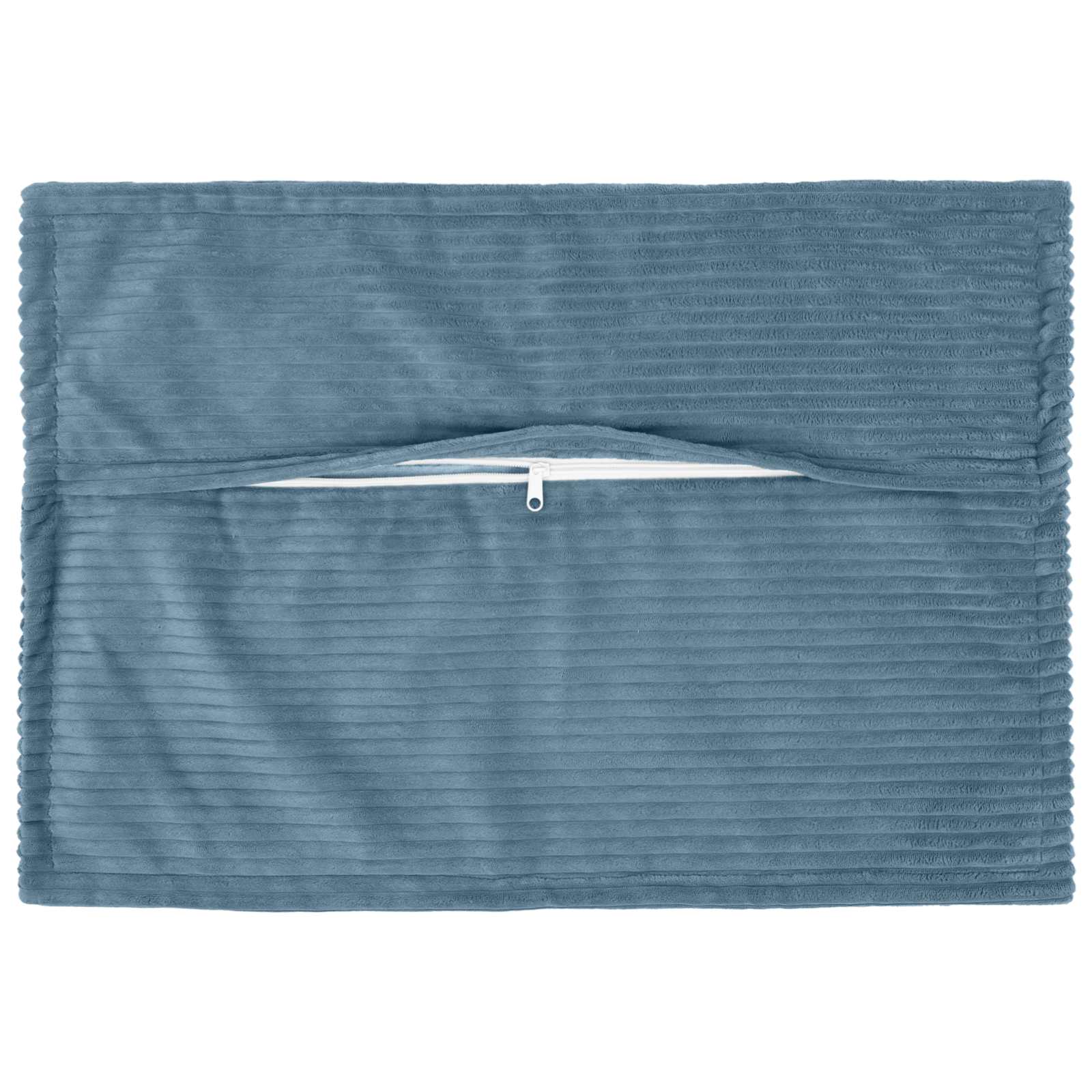 vidaXL Cushion Cover 6 pcs HOUTEN Blue 40 x 60 cm Corduroy 3