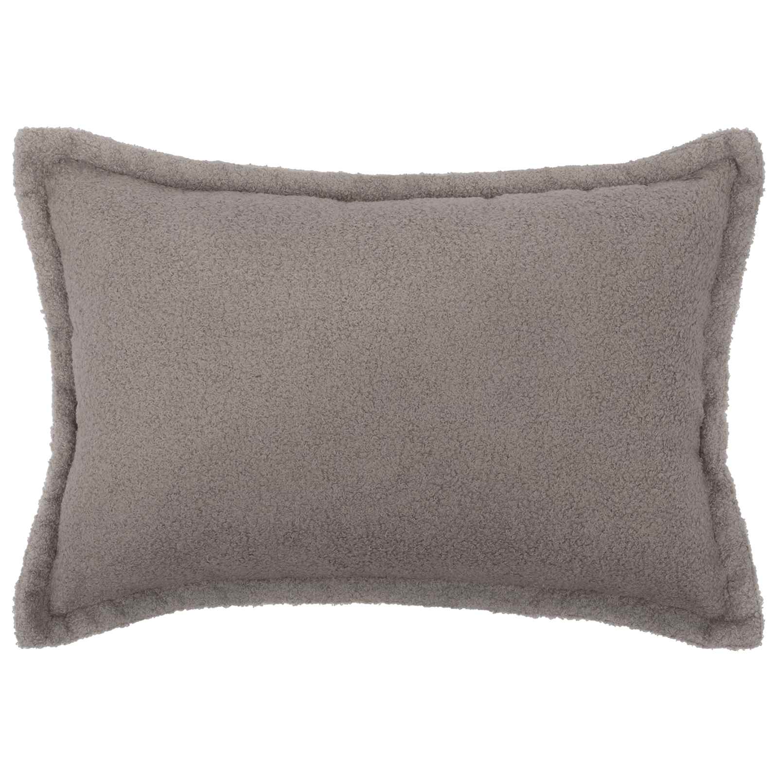 vidaXL Cushion Cover 6 pcs HOUTEN Light Grey 40 x 60 cm Bouclé 2