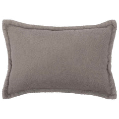 vidaXL Cushion Cover 6 pcs HOUTEN Light Grey 40 x 60 cm Bouclé 2