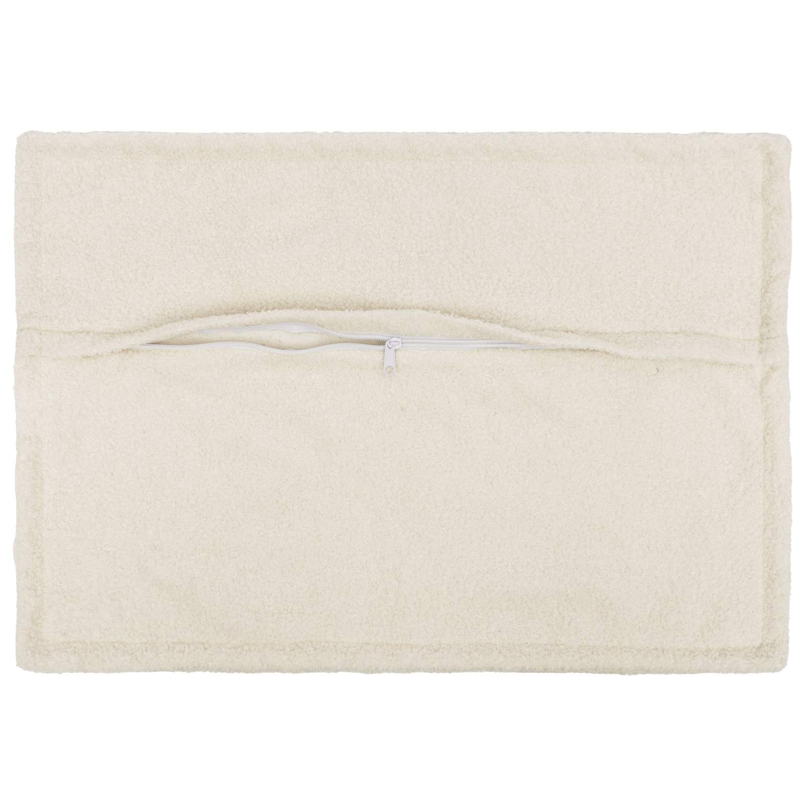 vidaXL Cushion Cover 6 pcs HOUTEN Cream 40 x 60 cm Bouclé 3
