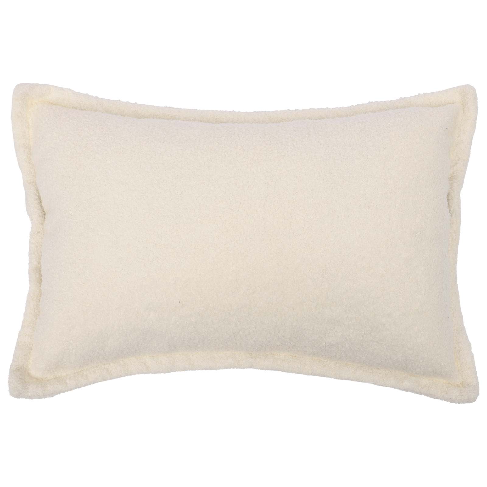 vidaXL Cushion Cover 6 pcs HOUTEN Cream 40 x 60 cm Bouclé 2