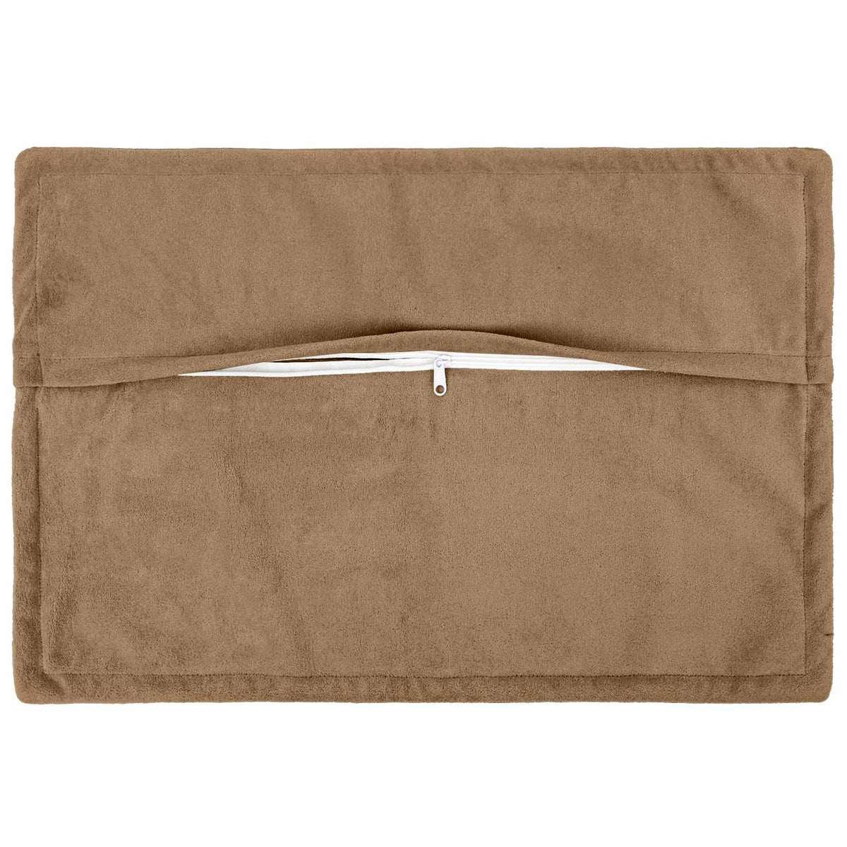 vidaXL Cushion Cover 6 pcs HOUTEN Taupe 40 x 60 cm Microfiber Fleece 3