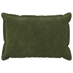 vidaXL Cushion Cover 6 pcs HOUTEN Green 40 x 60 cm Microfiber Fleece 2