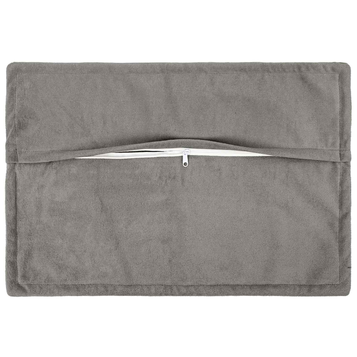 vidaXL Cushion Cover 6 pcs HOUTEN Light Grey 40 x 60 cm 3