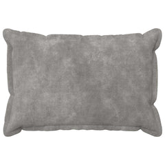 vidaXL Cushion Cover 6 pcs HOUTEN Light Grey 40 x 60 cm 2