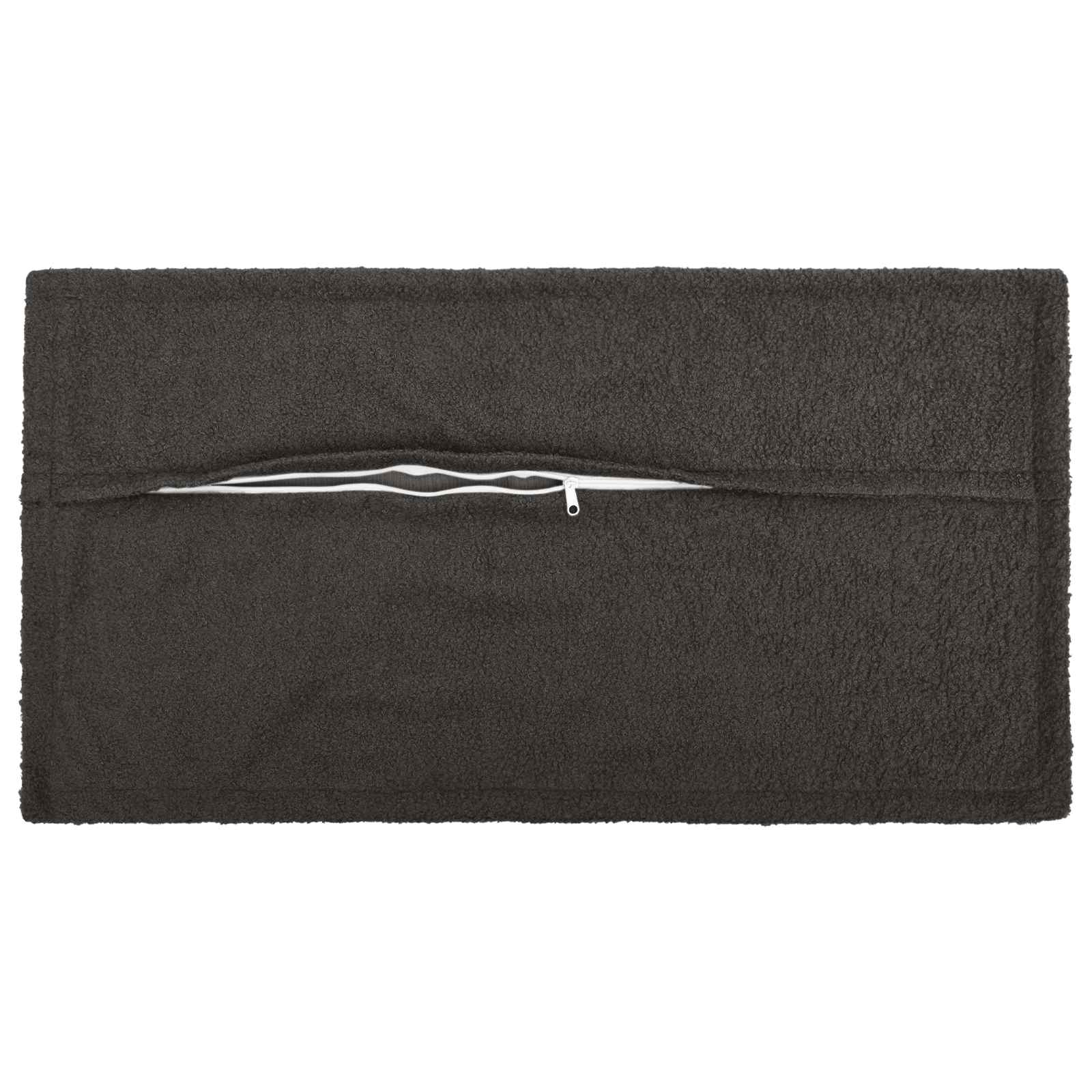 vidaXL Cushion Cover 6 pcs HOUTEN Dark Grey 40 x 70 cm Bouclé 3